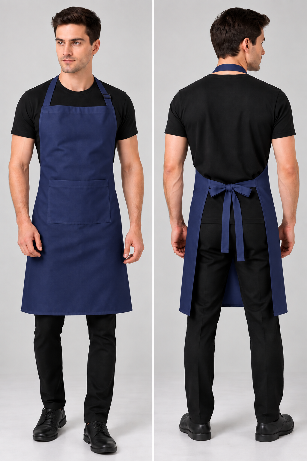 Plain Adjustable Apron – M-195 - Image 3