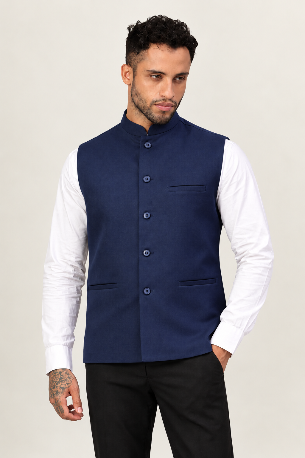 Men’s Modi / Nehru Jacket – MP 750 - Image 3