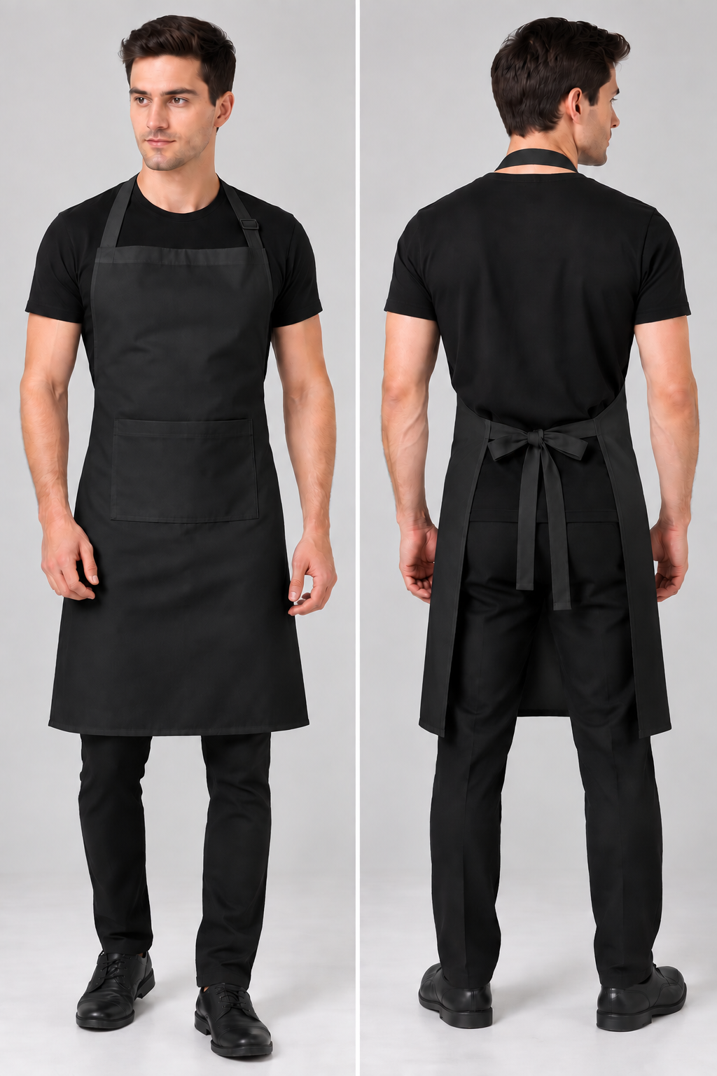 Plain Adjustable Apron – M-195 - Image 5