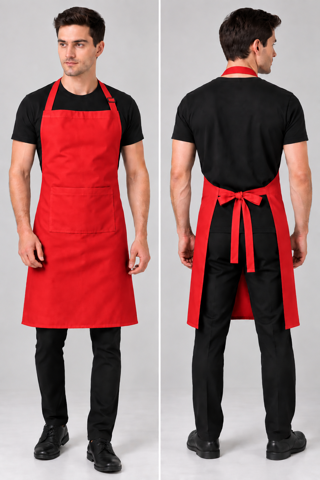 Plain Adjustable Apron – M-195 - Image 6