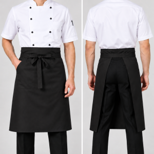 Service Plain Apron Black